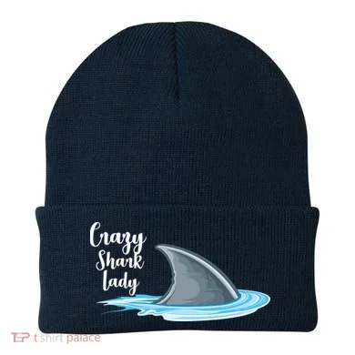 Crazy Shark Lady Beanie