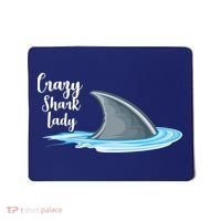 Crazy Shark Lady Mousepad thumb 0