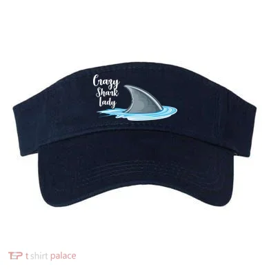 Crazy Shark Lady Visor