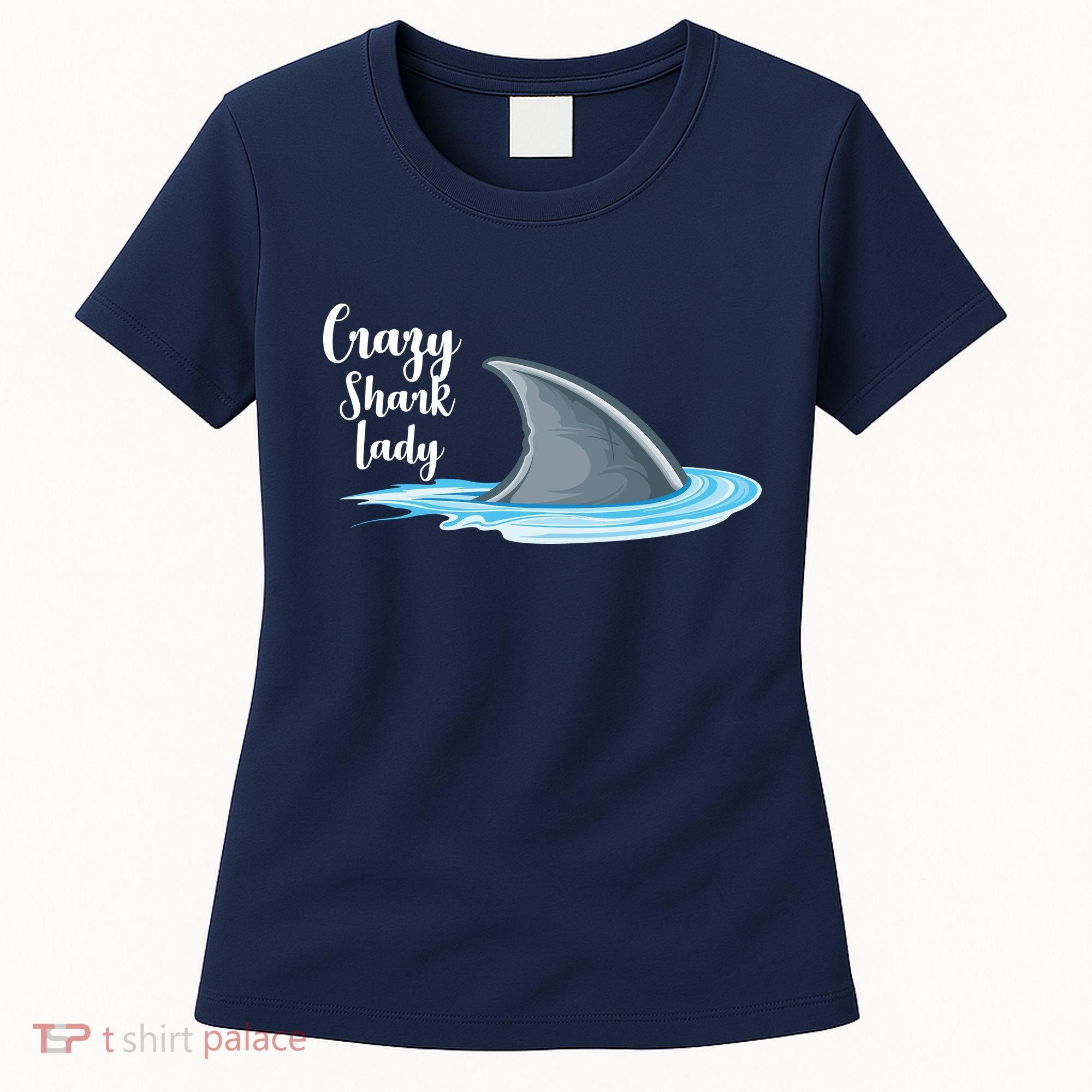 Crazy Shark Lady Women's T-Shirt