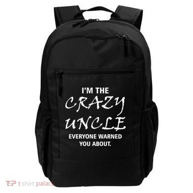 Crazy Uncle - Handle With Care Funny Backpack