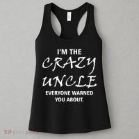 Crazy Uncle - Handle With Care Funny Women's Tank Top thumb 3