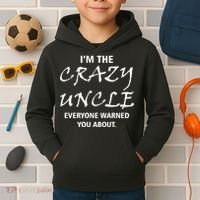 Crazy Uncle Kids Hoodie thumb 2
