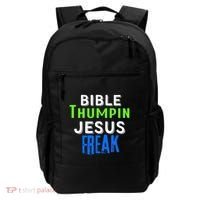 Christian Religious Bible Thumpin Jesus Freak Faith Backpack thumb 0