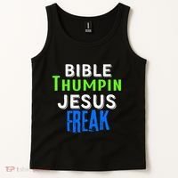 Christian Religious Bible Thumpin Jesus Freak Faith Tank Top thumb 2