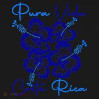 Costa Rica Beach Pura Vida Tropical Flower Family Vacation Women's Tank Top thumb 5