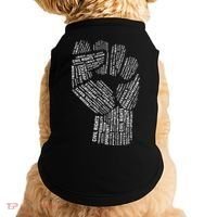 Civil Rights Black Power Fist March For Justice Doggie Tank thumb 0