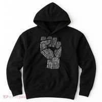 Civil Rights Black Power Fist March For Justice Hoodie thumb 0