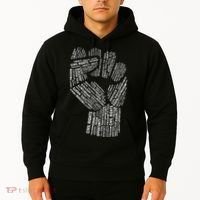 Civil Rights Black Power Fist March For Justice Hoodie thumb 2