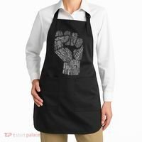 Civil Rights Black Power Fist March For Justice Apron thumb 2