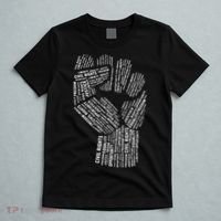 Civil Rights Black Power Fist March For Justice T-Shirt thumb 5