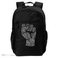 Civil Rights Black Power Fist March For Justice Backpack thumb 0