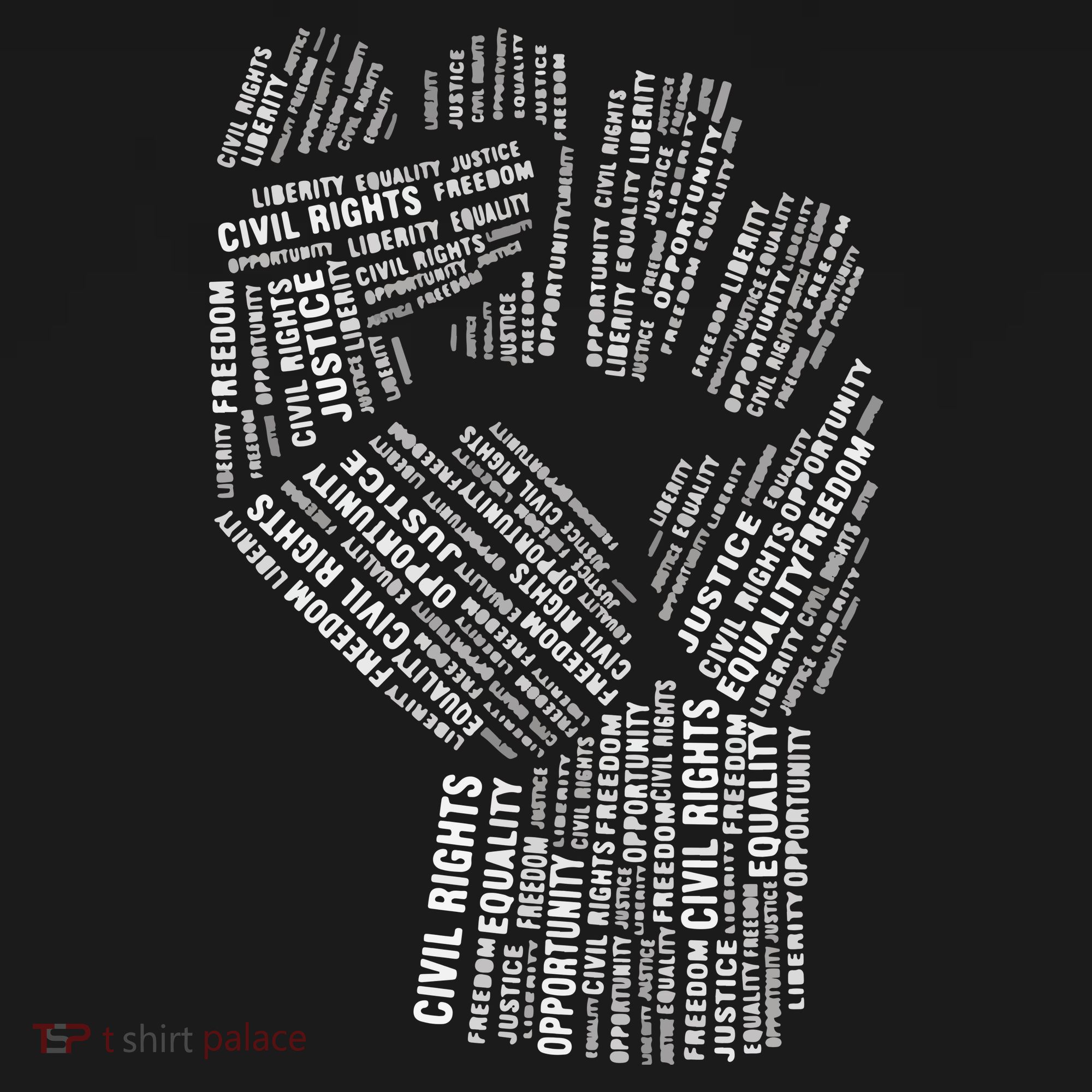 Civil Rights Black Power Fist March For Justice Coaster