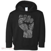 Civil Rights Black Power Fist March For Justice Toddler Hoodie thumb 0