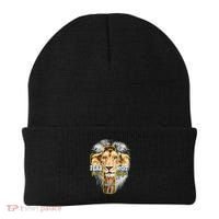 Christian Religious Bible Verse Sayings Lion Fear Scripture Beanie thumb 0