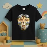 Christian Religious Bible Verse Sayings Lion Fear Scripture Toddler T-Shirt thumb 3