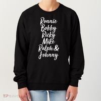 Cool Ronnie Bobby Ricky Mike Ralph And Johnny Women's Sweatshirt thumb 0