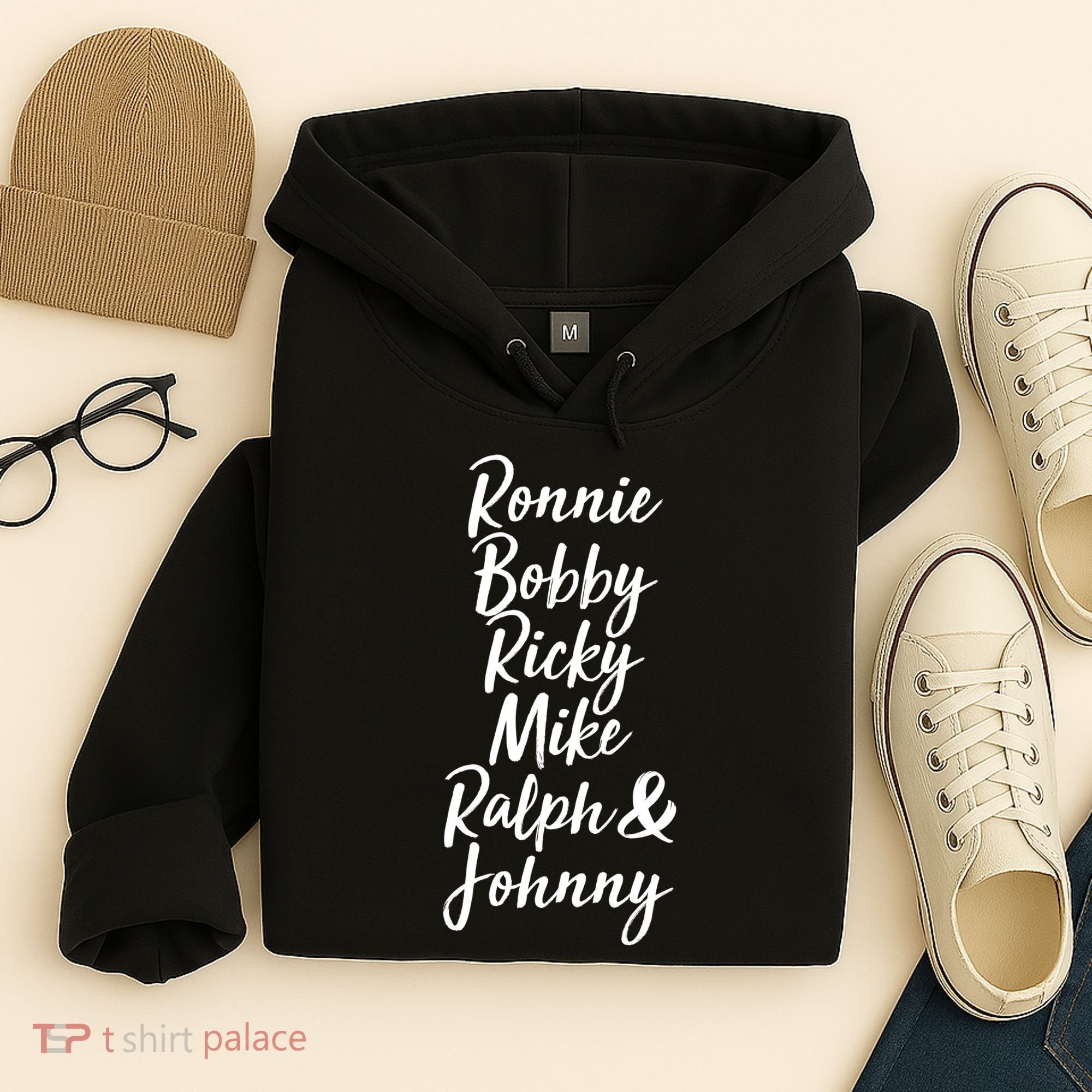 Cool Ronnie Bobby Ricky Mike Ralph And Johnny Hoodie