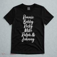 Cool Ronnie Bobby Ricky Mike Ralph And Johnny T-Shirt thumb 5