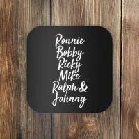 Cool Ronnie Bobby Ricky Mike Ralph And Johnny Coaster thumb 0
