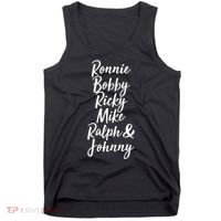 Cool Ronnie Bobby Ricky Mike Ralph And Johnny Tank Top thumb 0