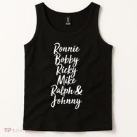 Cool Ronnie Bobby Ricky Mike Ralph And Johnny Tank Top thumb 2