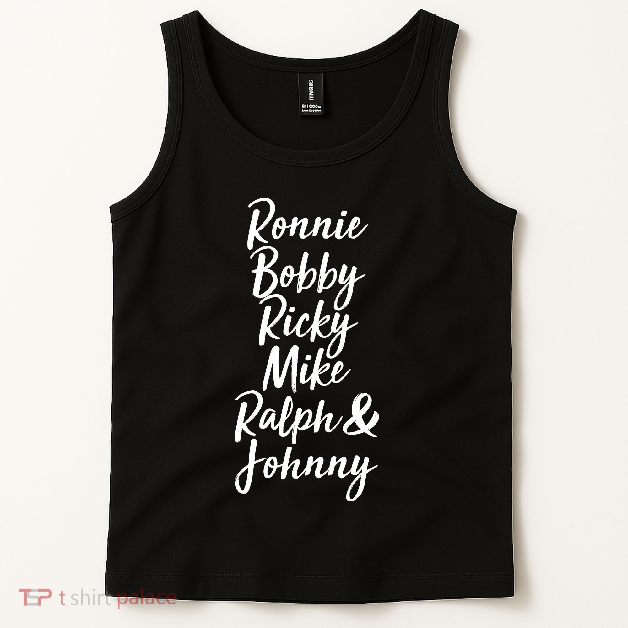 Cool Ronnie Bobby Ricky Mike Ralph And Johnny Tank Top