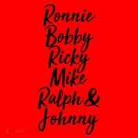 Cool Ronnie Bobby Ricky Mike Ralph And Johnny Santa Hat thumb 1