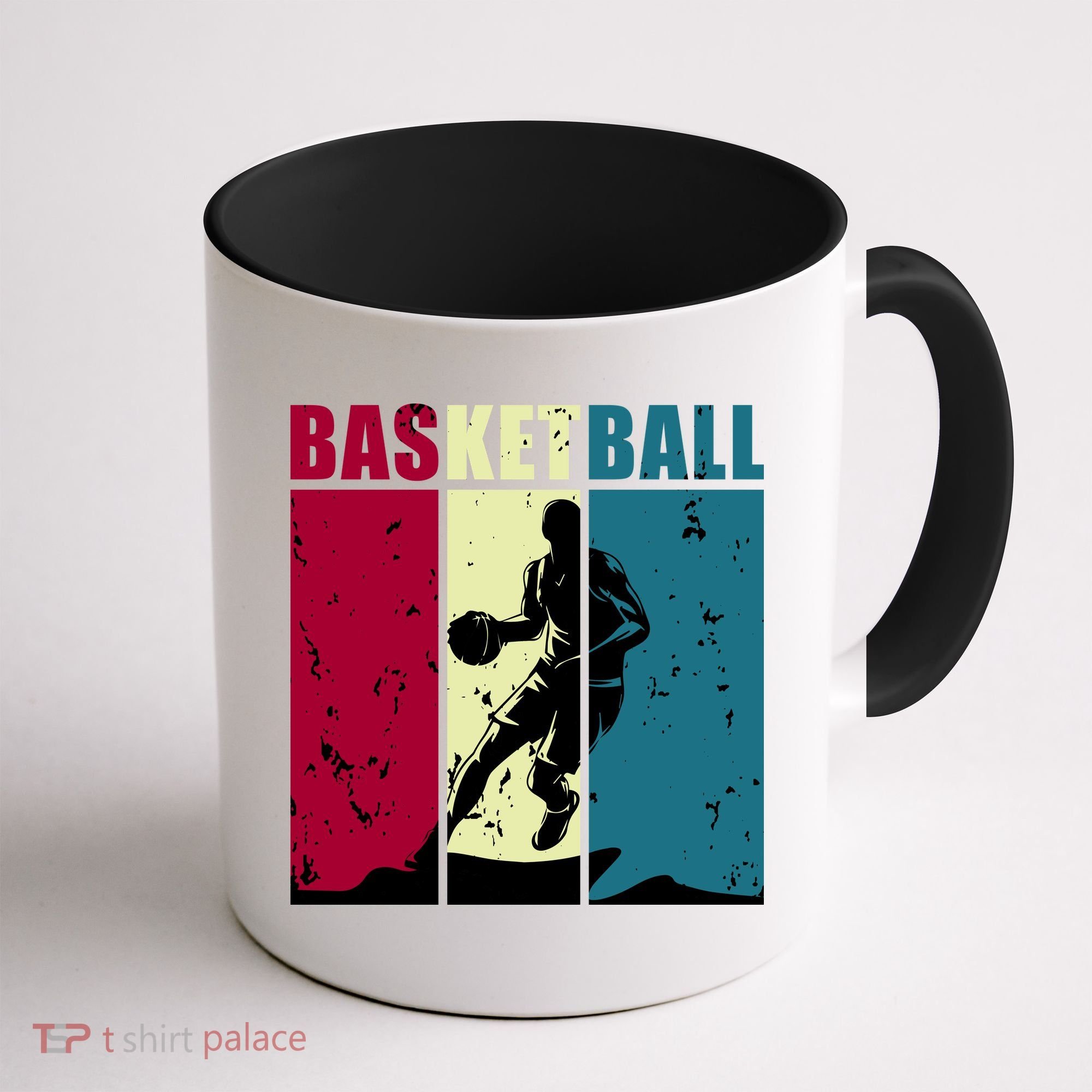 Classic Retro Basketball Coffee Mug