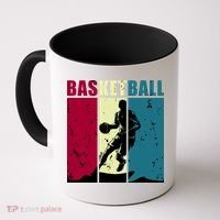 Classic Retro Basketball Coffee Mug thumb 0