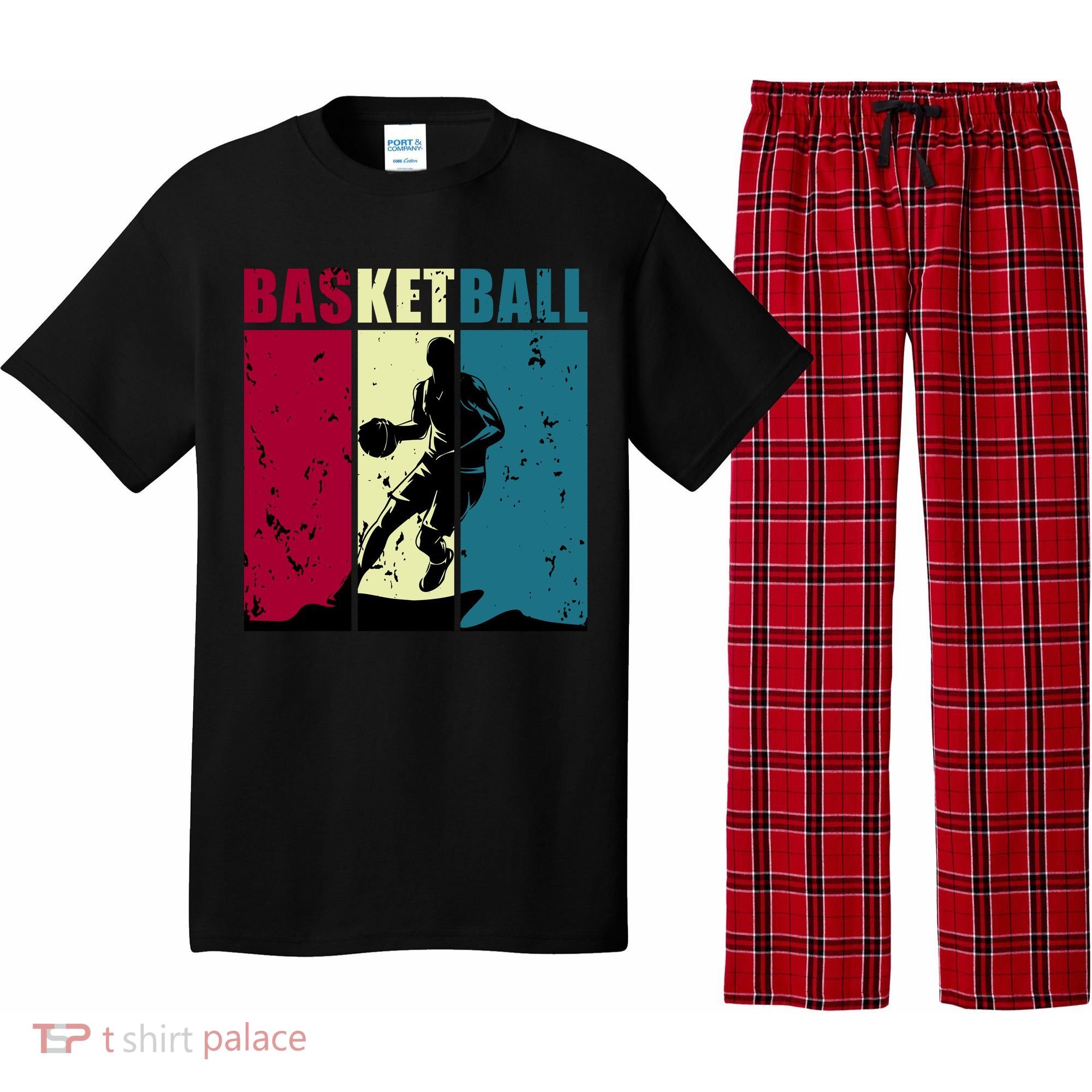 Classic Retro Basketball Pajama Set