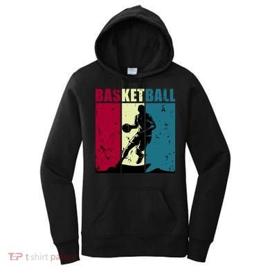 Classic Retro Basketball Women's Hoodie
