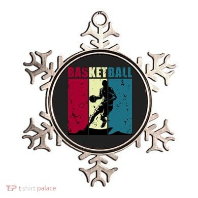 Classic Retro Basketball Ornament