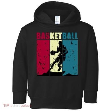 Classic Retro Basketball Toddler Hoodie
