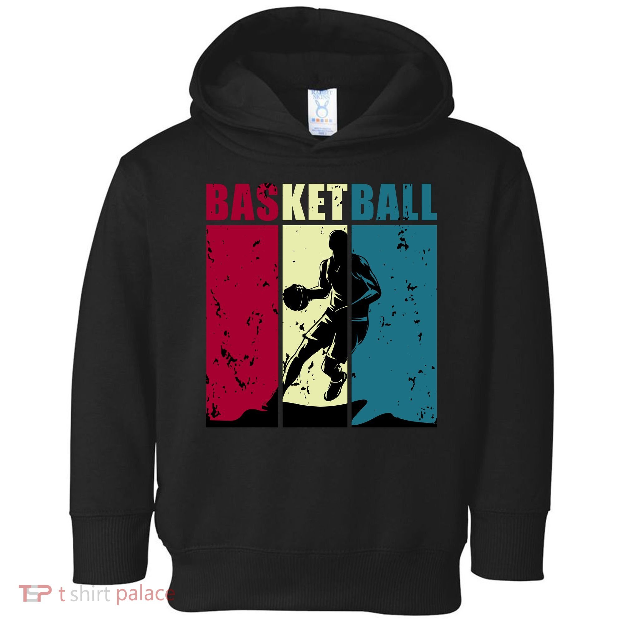 Classic Retro Basketball Toddler Hoodie