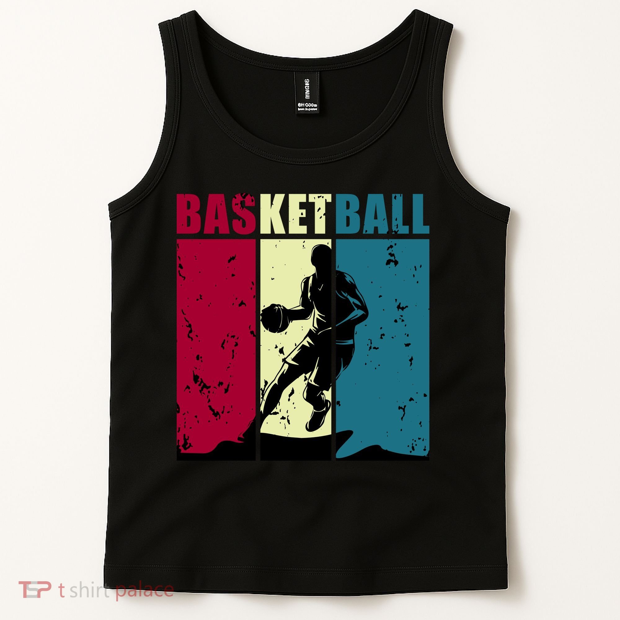 Classic Retro Basketball Tank Top
