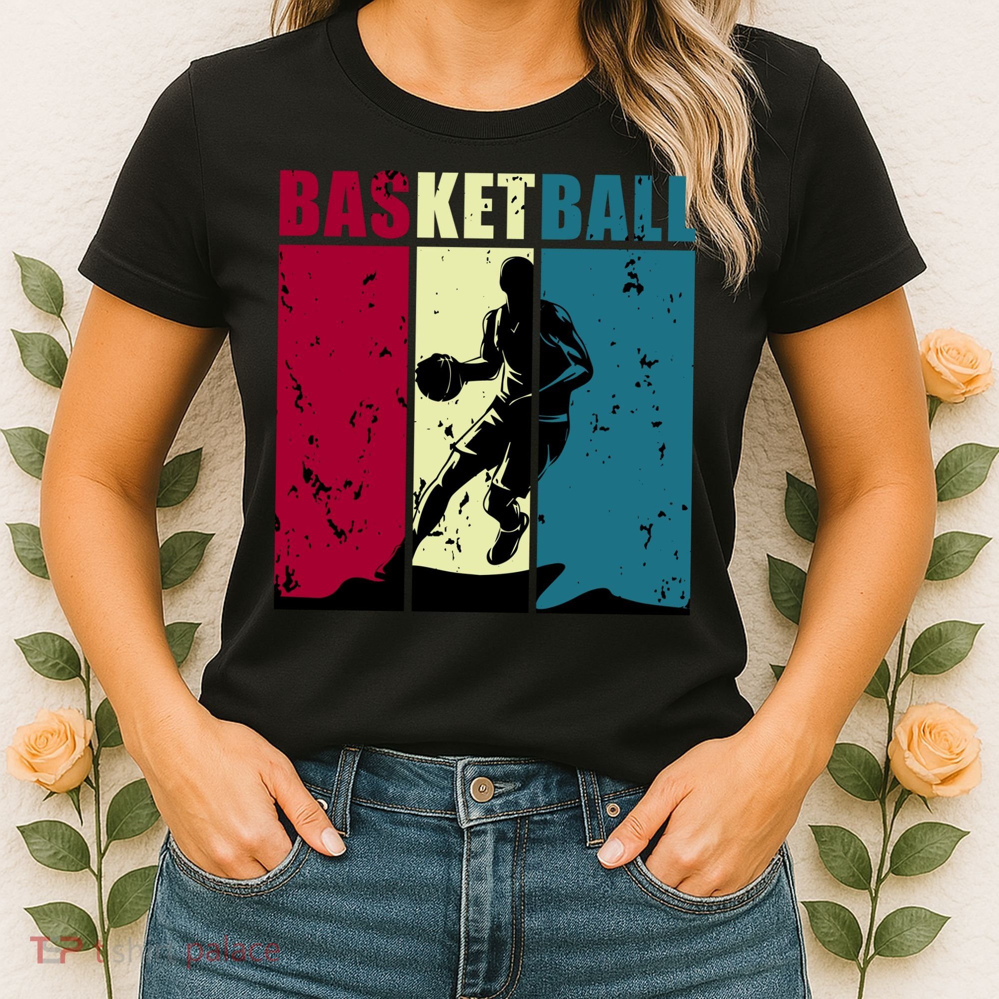 Classic Retro Basketball Women's T-Shirt