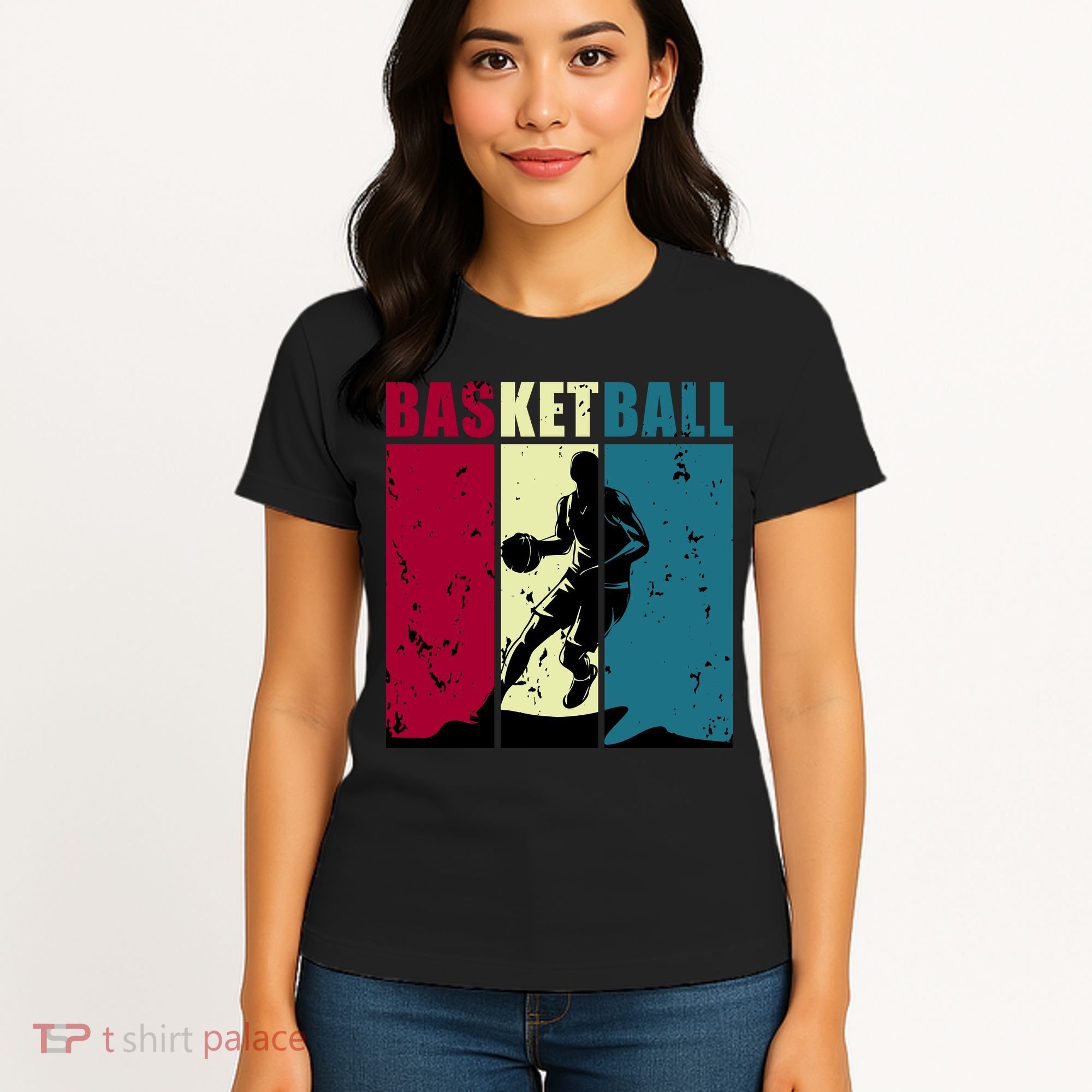 Classic Retro Basketball Women's T-Shirt