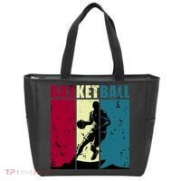 Classic Retro Basketball Tote Bag thumb 0