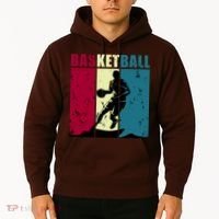 Classic Retro Basketball Hoodie thumb 2