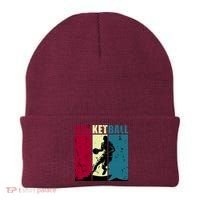 Classic Retro Basketball Beanie thumb 0
