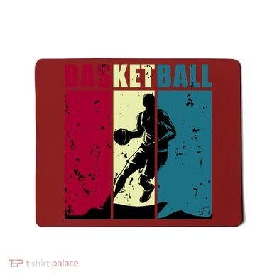 Classic Retro Basketball Mousepad