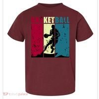 Classic Retro Basketball Toddler T-Shirt thumb 0