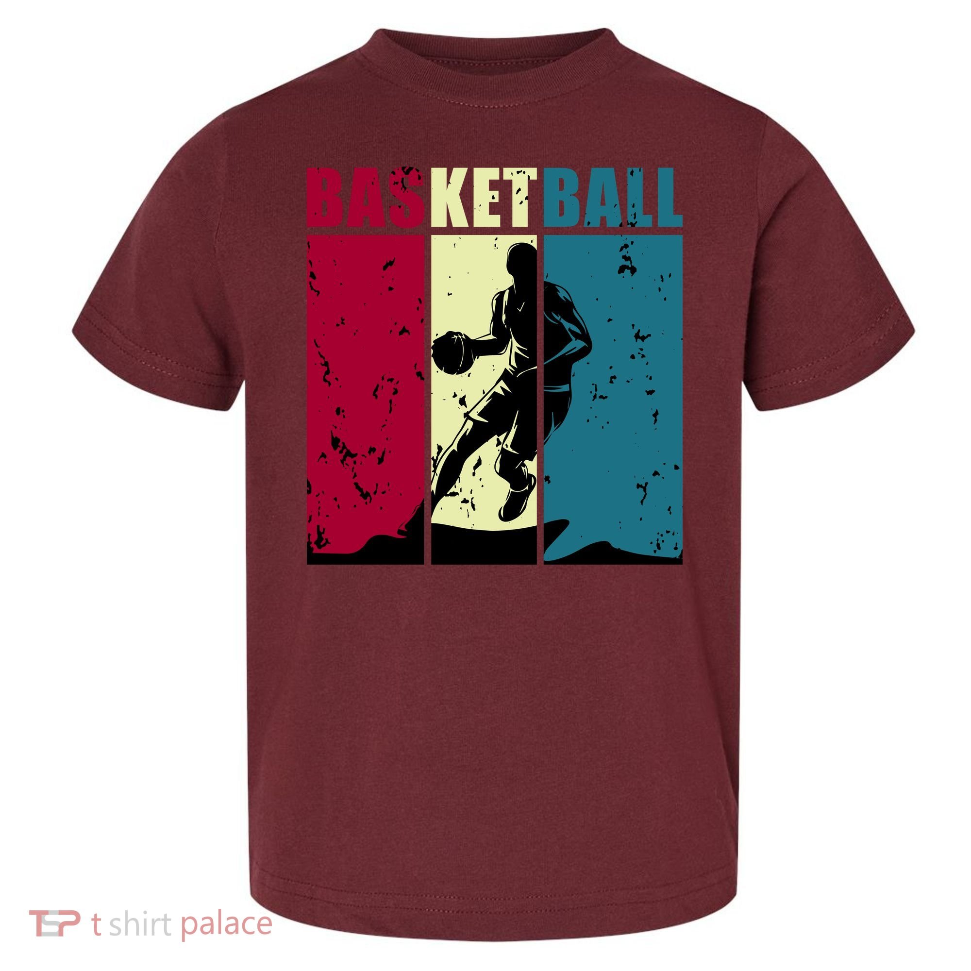 Classic Retro Basketball Toddler T-Shirt