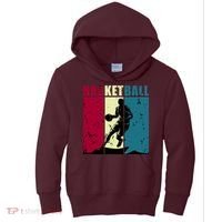 Classic Retro Basketball Kids Hoodie thumb 0