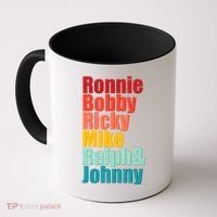 Cool Ronnie Bobby Ricky Mike Ralph And Johnny Coffee Mug thumb 0
