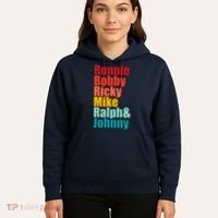 Cool Ronnie Bobby Ricky Mike Ralph And Johnny Hoodie thumb 5