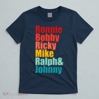 Cool Ronnie Bobby Ricky Mike Ralph And Johnny T-Shirt thumb 5