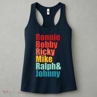 Cool Ronnie Bobby Ricky Mike Ralph And Johnny Women's Tank Top thumb 3
