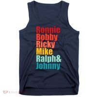 Cool Ronnie Bobby Ricky Mike Ralph And Johnny Tank Top thumb 0